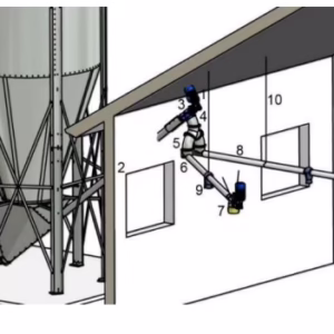 102 mm Discharge Auger to Maflex 90/75
