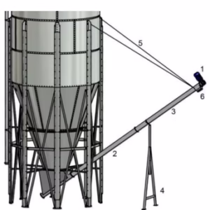 152 mm Auger for Pelleted Feed – Direct from Silo