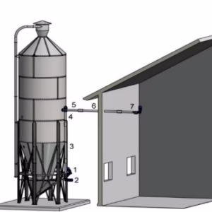 102 mm Auger – From Silo to Vertical Auger