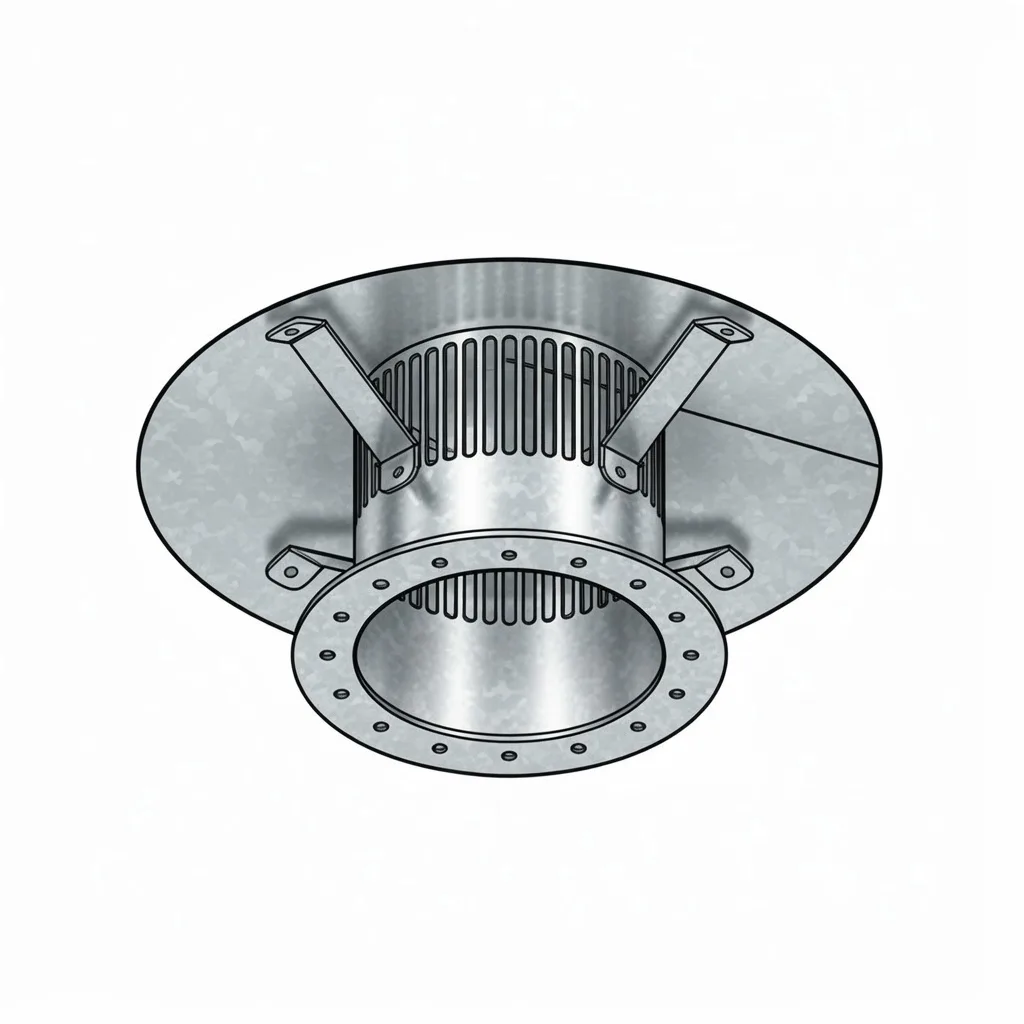Ventilation pipe with rain cap