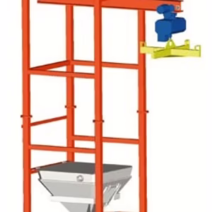 Big Bag Discharger Bagboy One Way Type C – Crane Frame with Chain Hoist & Lifting Yoke