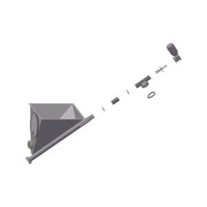 Auger Box Kit UNIK Side Maflex 90 – Unassembled