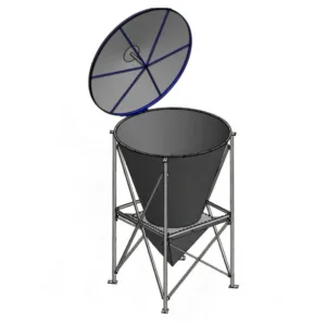 Asphalt silo SBLA with lid, 3 m³