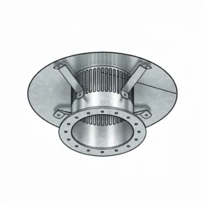 Ventilation pipe with rain cap