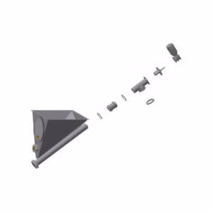 Auger Box Kit UNIK Side Maflex 125 – Mounted