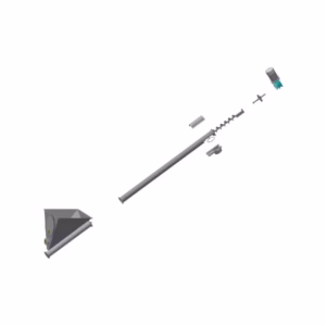 Auger Box Kit UNIK Side Auger 152mm – Mounted