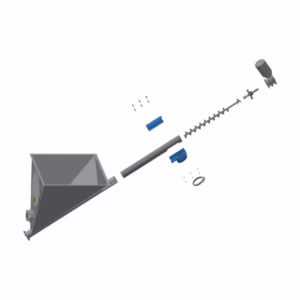 Auger Box Kit UNIK Center Fixed Auger 102 mm – Mounted