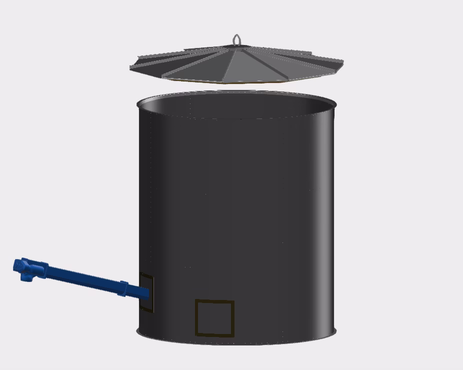 Mafa Wood Chip Storage F27